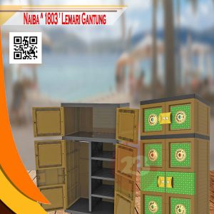 NAIBA ^ 1803 ' LEMARI PLASTIK GANTUNG